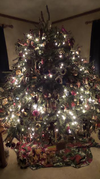 Beaujolais with lights before the fall