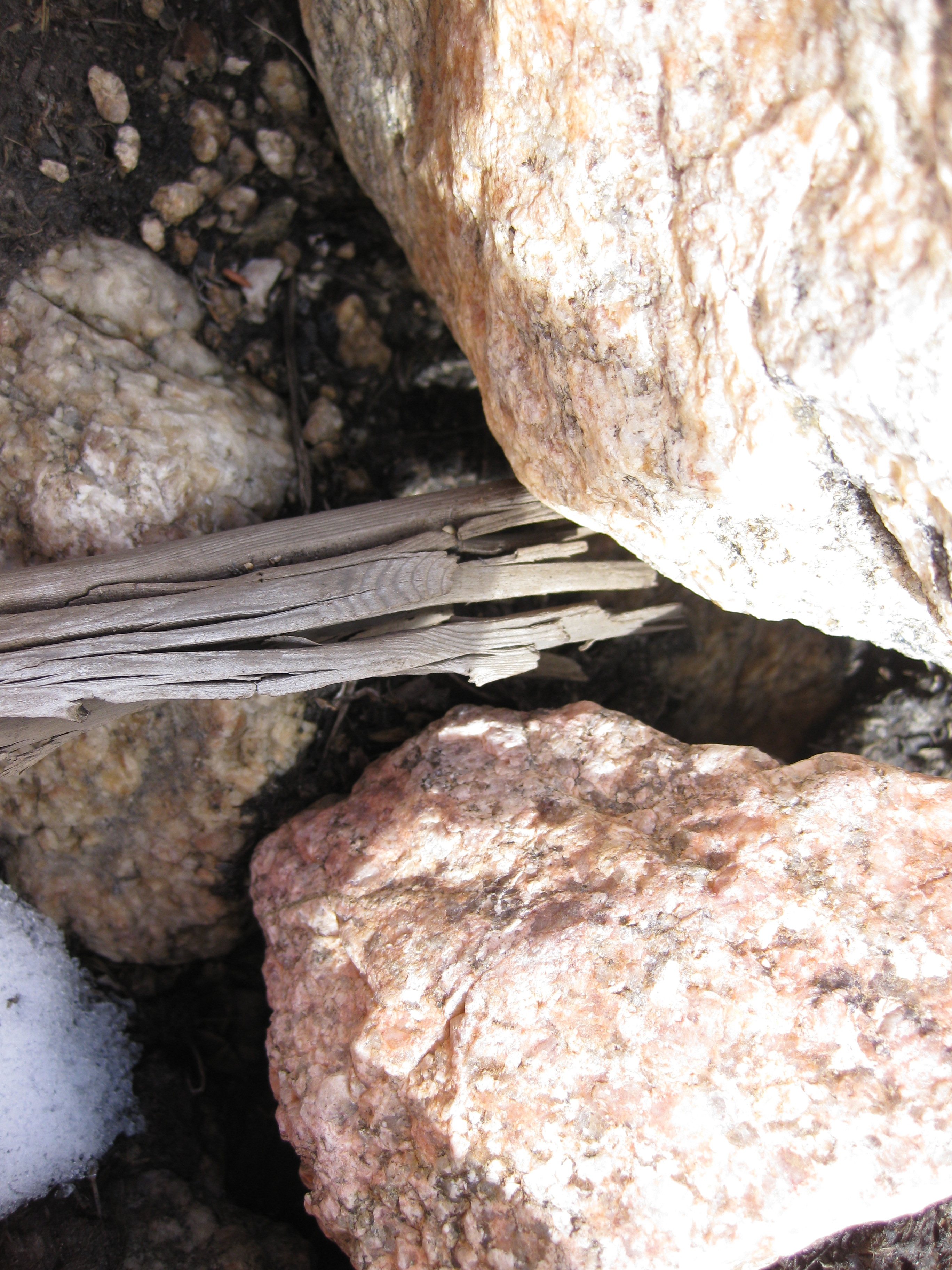 beveled end of c. 4000 yr olld shaft IMG_2147.JPG